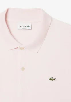 Lacoste Ultra Soft Polo Regular Fit, lichtroze