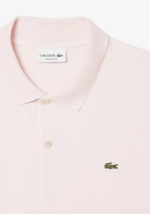 Lacoste Ultra Soft Polo Regular Fit, lichtroze