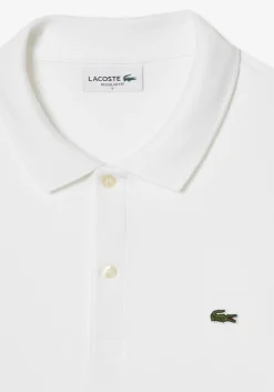 Lacoste Ultra Soft Polo Regular Fit, wit