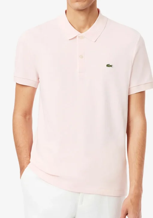 Lacoste Ultra Soft Polo Regular Fit, lichtroze