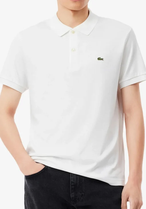 Lacoste Ultra Soft Polo Regular Fit, wit