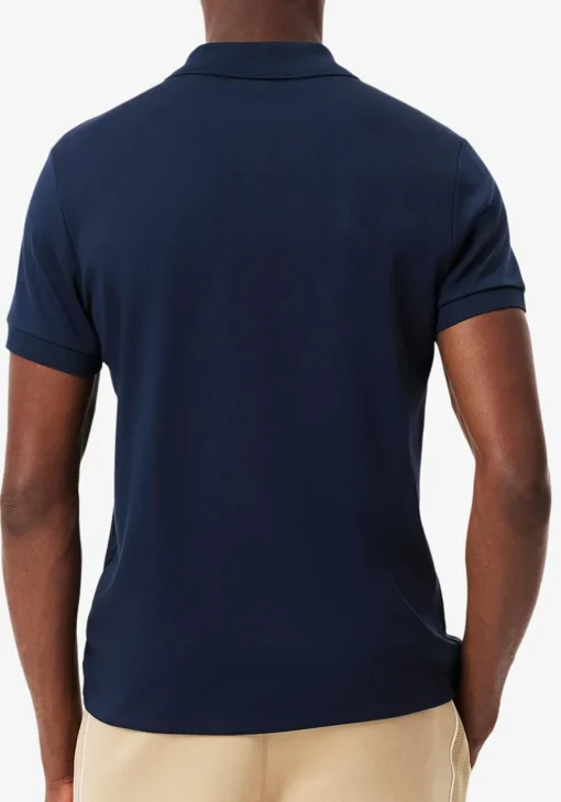 Lacoste Ultra Soft Polo Regular Fit, navy blauw