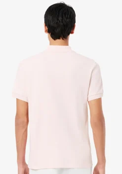 Lacoste Ultra Soft Polo Regular Fit, lichtroze