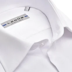 Ledub modern fit overhemd, wit
