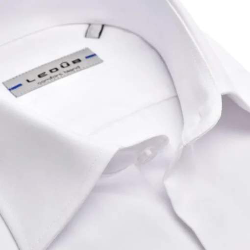 Ledub modern fit overhemd, wit