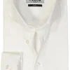 Ledub slim fit overhemd, wit