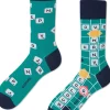 Many Mornings unisex sokken, Scrabble