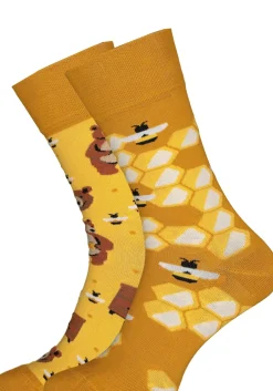 Many Mornings unisex sokken Honey Bear