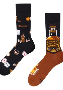 Many Mornings unisex sokken, Whisky
