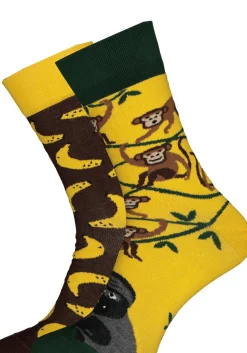 Many Mornings unisex sokken Monkey Business