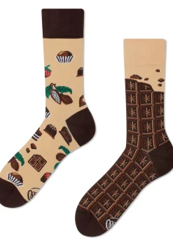 Many Mornings unisex sokken, Chocolate Time