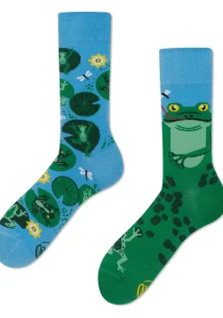 Many Mornings unisex sokken, Froggy Frog