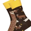 Many Mornings unisex sokken Fluffy Alpaca