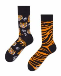 Many Mornings unisex sokken, Feet Of The Tiger