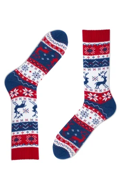 Many Mornings unisex sokken Warm Rudolph huissokken
