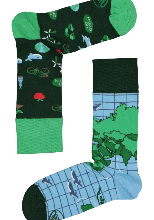 Many Mornings unisex sokken Save The Planet 2