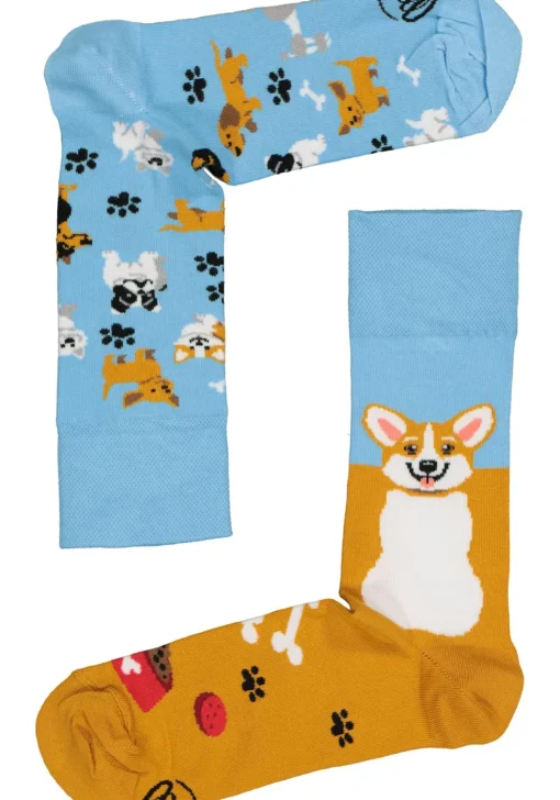 Many Mornings unisex sokken Playful Dog