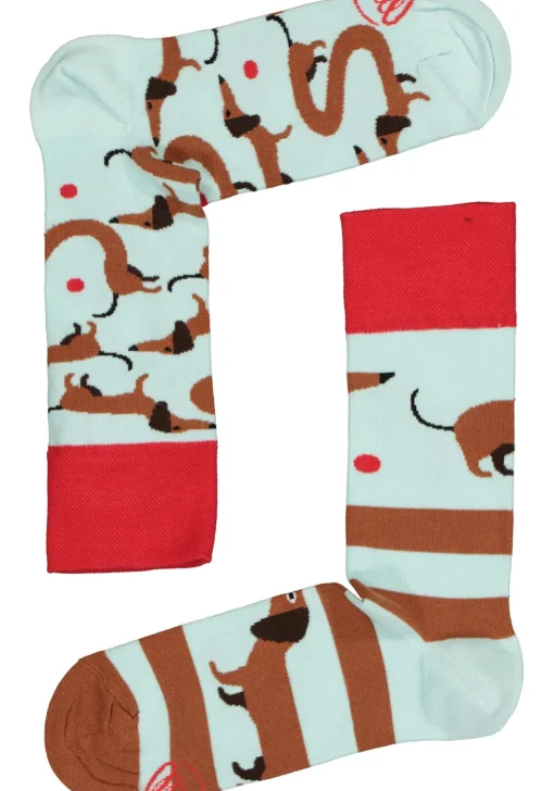 Many Mornings unisex sokken Sausage Dog