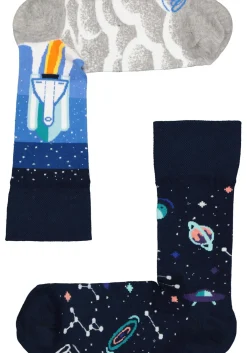 Many Mornings unisex sokken Space Trip