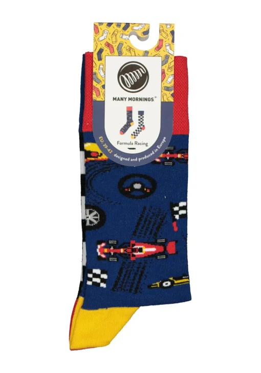 Many Mornings unisex sokken Formula racing