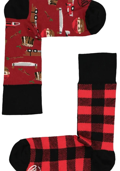 Many Mornings unisex sokken Lumberjack Life