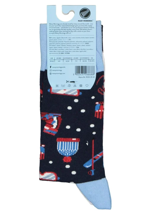 Many Mornings unisex sokken Alpine Ski