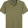 Marc O'Polo regular fit polo, heren poloshirt korte mouw, lichtbruin