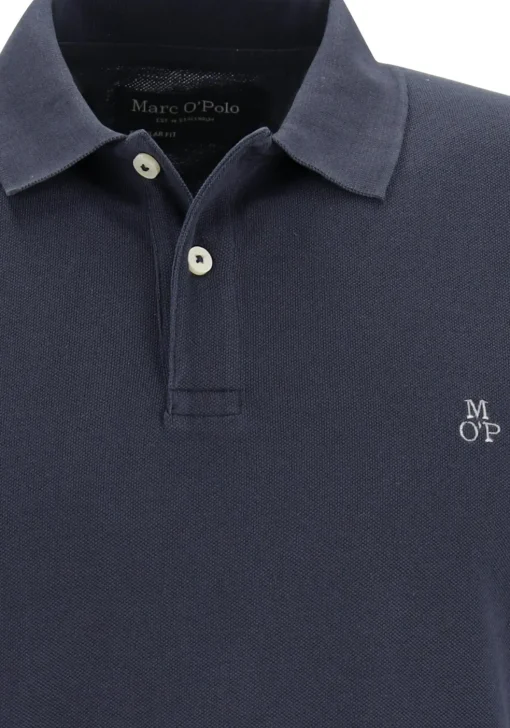 Marc O'Polo regular fit polo, heren poloshirt, donkerblauw