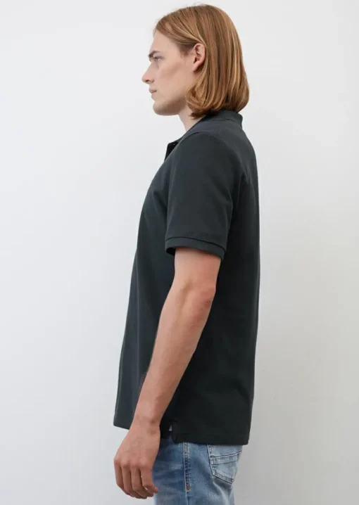Marc O'Polo regular fit polo, heren poloshirt, donkerblauw