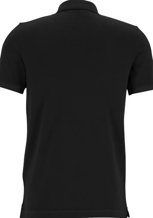 Marc O'Polo shaped fit polo, heren poloshirt, zwart