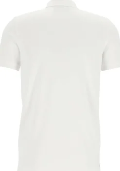 Marc O'Polo shaped fit polo, heren poloshirt, wit