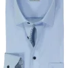 MARVELIS comfort fit overhemd, popeline, lichtblauw