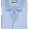 MARVELIS comfort fit overhemd, korte mouw, licht blauw