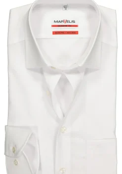 MARVELIS modern fit overhemd, wit