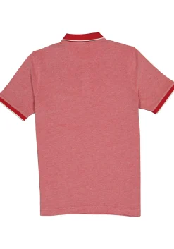 MARVELIS modern fit poloshirt, rood melange