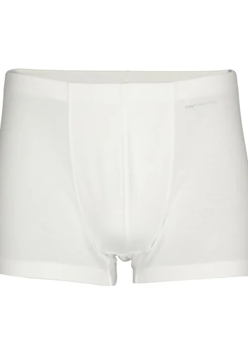 Mey Casual Cotton shorty (1-pack), heren boxer kort, wit