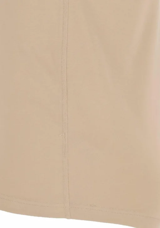 Mey Dry Cotton functional T-shirt (1-pack), heren T-shirt regular fit diepe V-hals, huidskleur