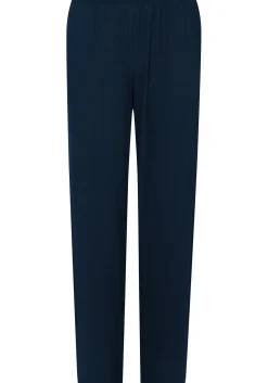 Mey heren pyjama Bennison, blauw heel fijn gestreept