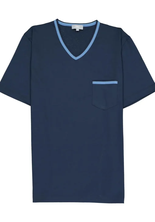 Mey heren shortama Leongatha, donkerblauw
