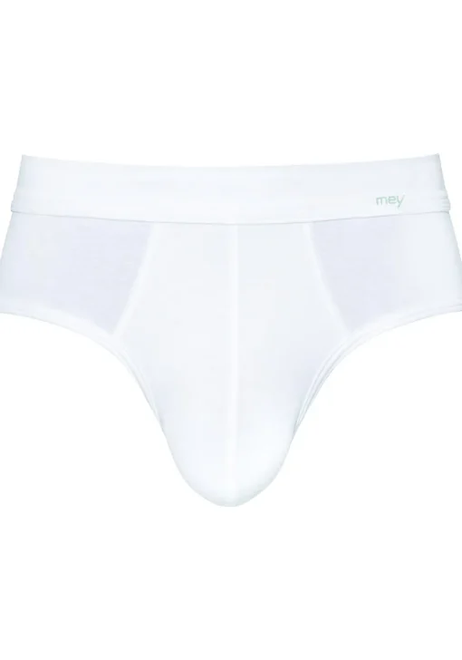 Mey Noblesse sportslip (1-pack), heren slip met zachte tailleband, wit
