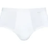 Mey Noblesse sportslip (1-pack), heren slip met gulp, wit