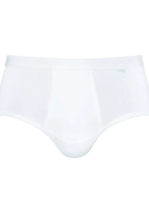 Mey Noblesse sportslip (1-pack), heren slip met gulp, wit