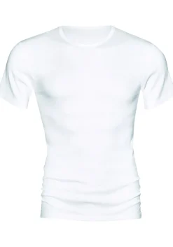 Mey Noblesse T-shirt (1-pack), heren T-shirt O-hals fijnrib, wit