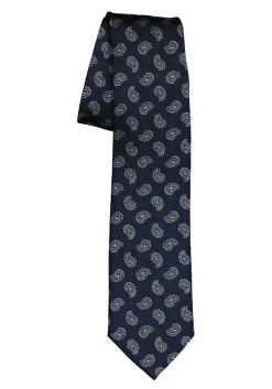 Michaelis stropdas, blauw dessin