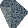 Michaelis pocket square, groene paisley pochet zijde