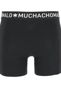 Muchachomalo boxershorts (3-pack), heren boxers normale lengte, zwart