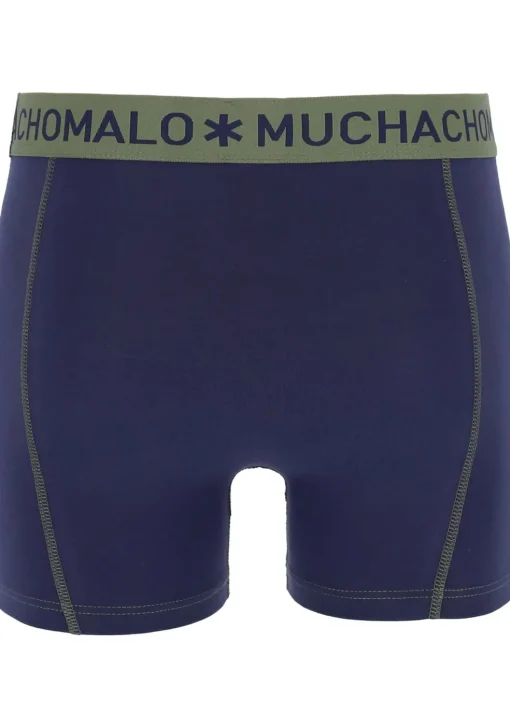 Muchachomalo boxershorts, 3-pack, blauw, groen, zwart