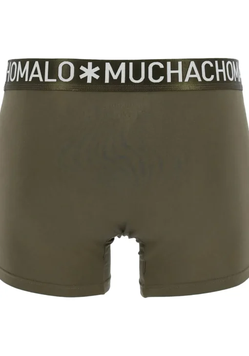 Muchachomalo Light Cotton boxershorts (4-pack), heren boxers normale lengte, blauw, groen, rood en zwart