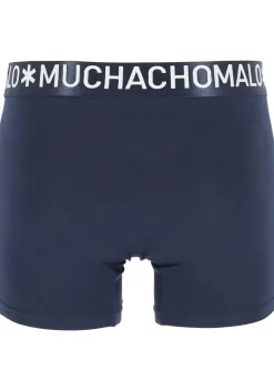 Muchachomalo Light Cotton boxershorts (3-pack), heren boxers normale lengte, blauw, rood en zwart