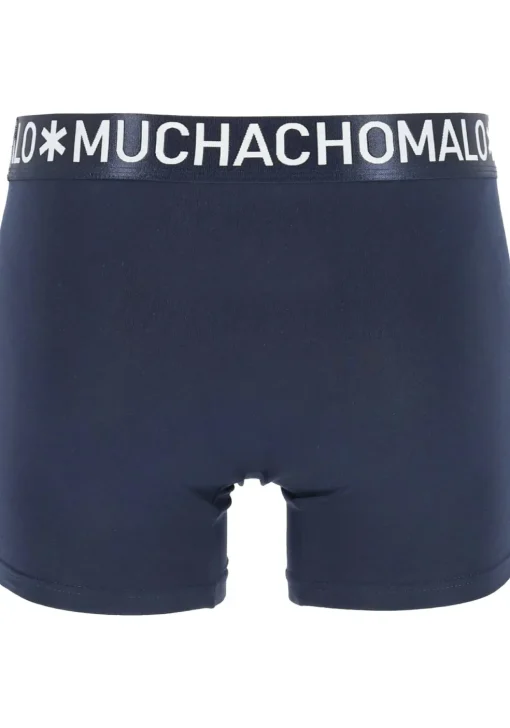Muchachomalo Light Cotton boxershorts (3-pack), heren boxers normale lengte, blauw, rood en zwart